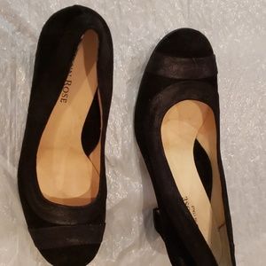 Taryn Rose 2.5" heel, closed toe, black, 37.5